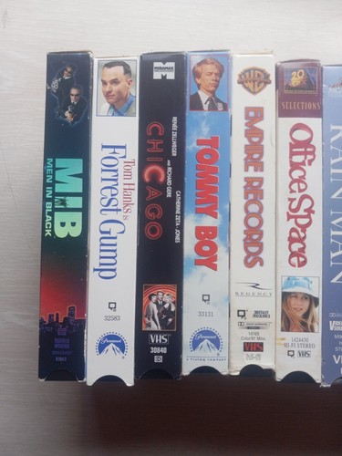 16 VHS - Empire Records, Grease, Office Space, Chicago, Rain Man, Green Mile - Picture 11 of 15