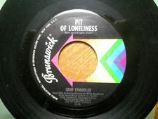BRUNSWICK 45 RECORD/GENE CHANDLER/TEACHER TEACHER/PIT OF LONELINESS/1969 FUNK