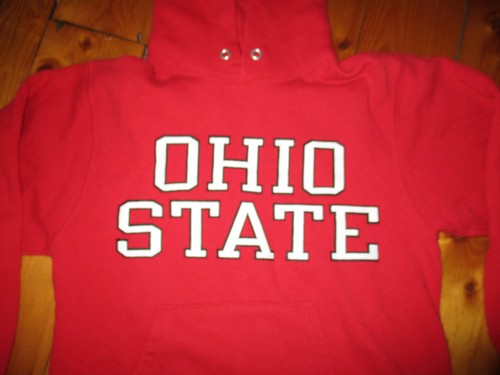 vintage S/M 1980s-90s OHIO STATE UNIVERSITY hoody SWEATSHIRT by Champion re@d - Picture 2 of 8