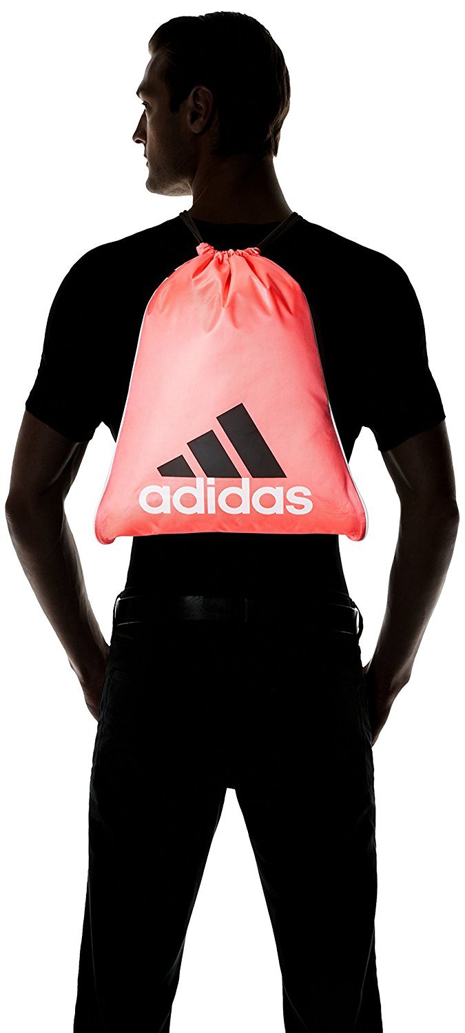 adidas Burst Gymsack Drawstring Sackpack Backpack 5136443 Pink