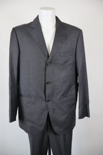 LORO PIANA COMPLETO UOMO GIACCA PANTALONE TG. 52 SUITS MAN ITALY CASUAL VINTAGE - Photo 2 sur 12