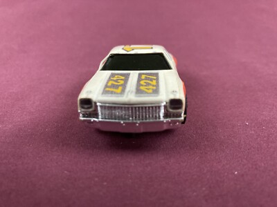 Vintage Aurora AFX HO Scale Slot Car Chevy Chevelle #17 White