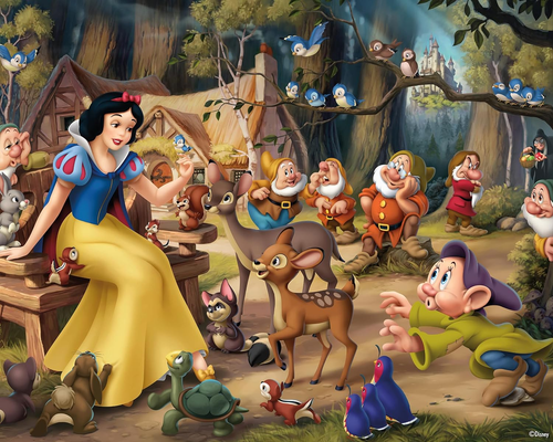 Ceaco - Disney Princess - Snow White'S Delight - 1000 Oversized Piece Jigsaw ... - Picture 12 of 12