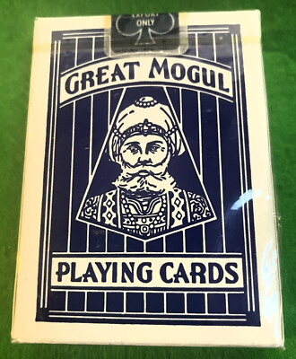 Vintage Great Mogul Playing Cards - SEALED, MINT, RARE. Canada Export.