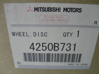 NEW GENUINE MITSUBISHI ALLOY WHEEL 16x6 10 SPOKE (PN