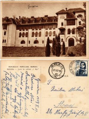 CPA AK GOVORA Casa de odihna 1 Mai ROMANIA (503318)