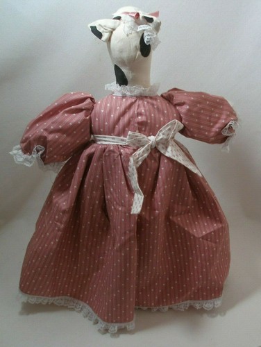 Muñeca de peluche de cerdo accesorio decorativo opcional juguete tela animal de granja hembra cerdo - Imagen 3 de 12