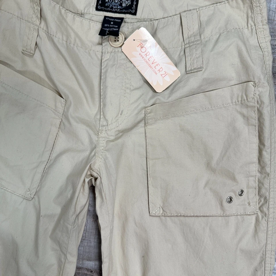 Pantalones convertibles Y2K Forever 21 cargo paracaidista paracaidista talla Sx31" Foto 4 de 4