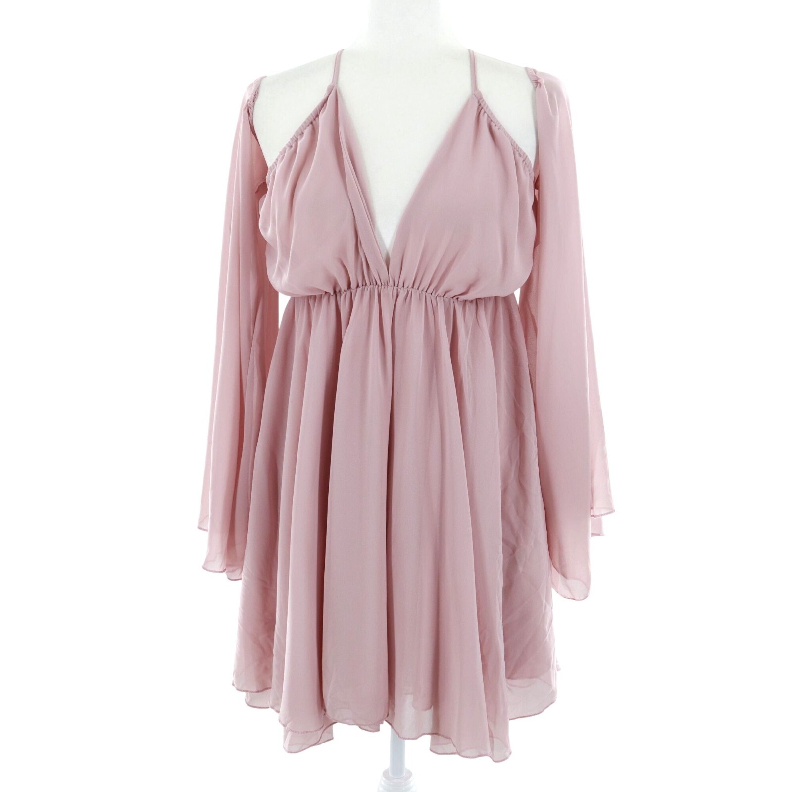 Whimsical Pink Fairy Grunge Mini Dress for Women - Ethereal Romantic Style