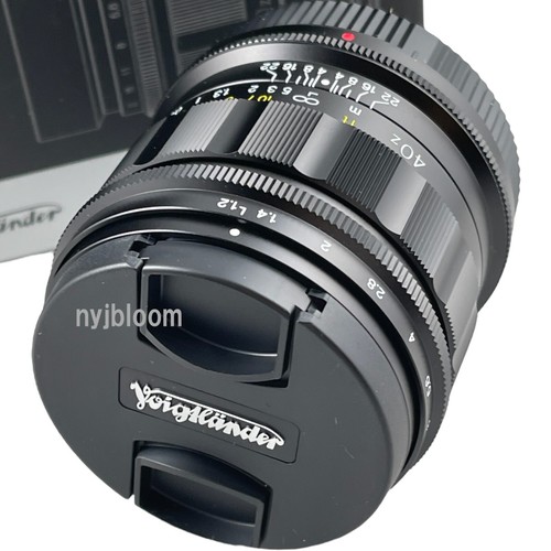 New VOIGTLANDER NOKTON 40mm F1.2 Aspherical Lens for Nikon Z - Picture 8 of 13