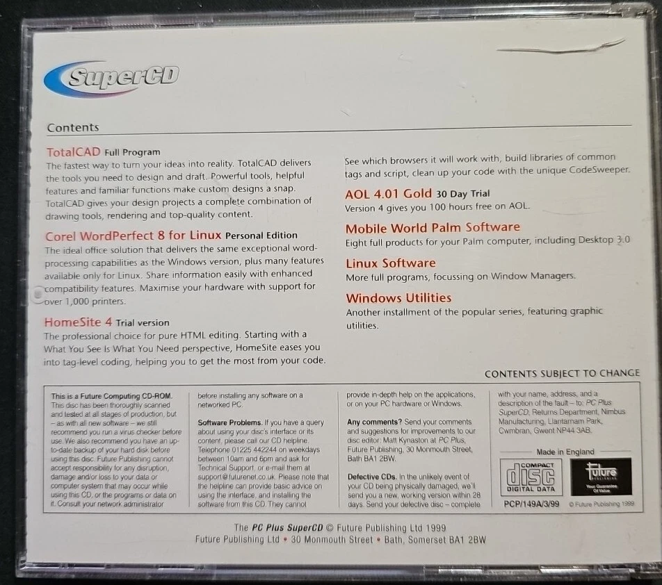 Total Cad : The Precision of CAD With Incredible Ease (PC CD ROM, 1997) - Image 2 of 2