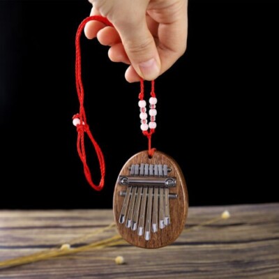Kalimba 8 Tasti - Pianino Portatile In Legno Per Bambini E Principianti - Foto 2