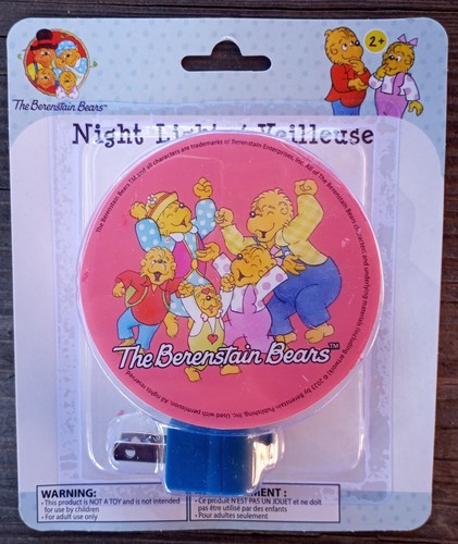 PBS Kids The Berenstain Bears LED Nachtlicht manueller Ein-/Ausschalter Neu 3er Set - Bild 5 von 9