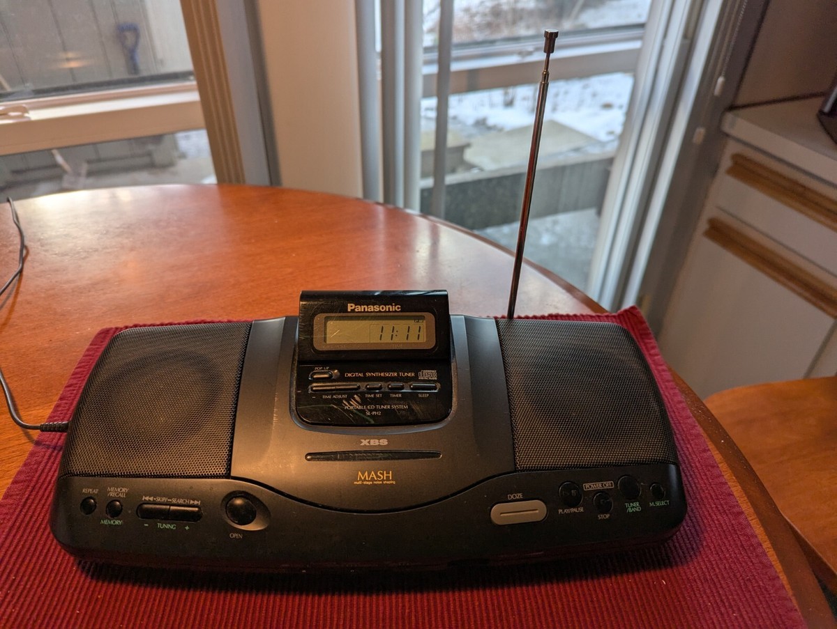 Panasonic SL-PH2 AM/FM Stereo CD Portable System w/AC Adapter | eBay