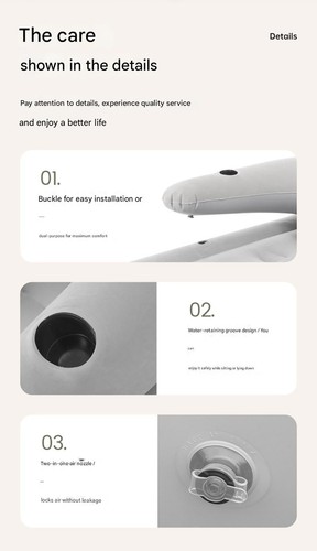 Inflatable Double Size Air Bed Mattress With Built-In Electric Pump Coffee Color - Picture 5 of 9