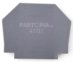 MORSETTITALIA 43010 Terminal End Marker, Grey