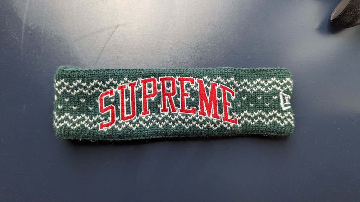 Supreme X New Era Arc Logo Headband FW17 Green | eBay Supreme X New Era Arc Logo Headband FW17 Green | eBay