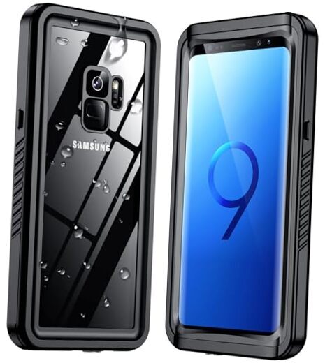 for Samsung Galaxy S9 Case Waterproof, [12FT Military-Grade Drop Protection]