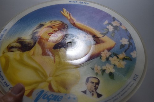 78 RPM VOGUE PICTURE DISC R726 BLUE SKIES RHAPSODY IN BLUE HOUR OF CHARM RECORD - Picture 15 of 24