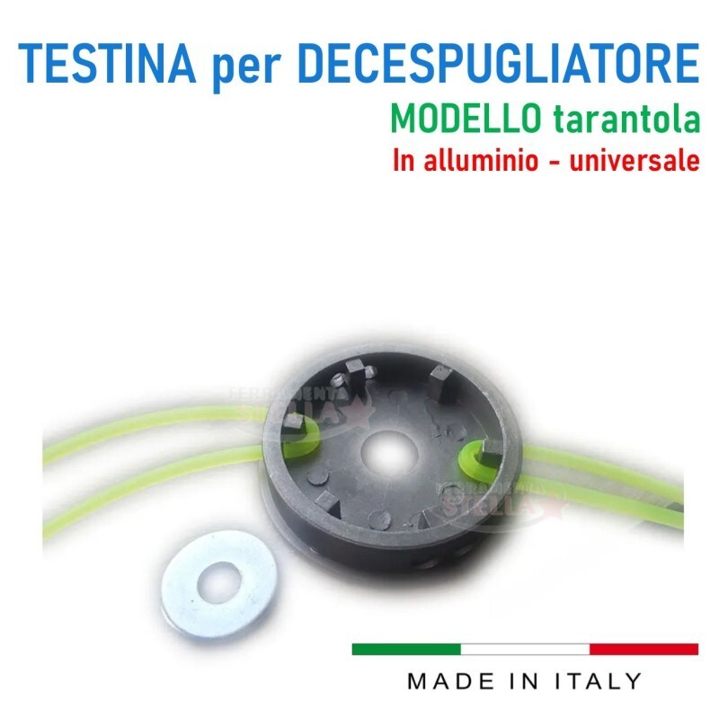 La Tarantola Testina Universale In Alluminio Per Decespugliatore - Foto 7
