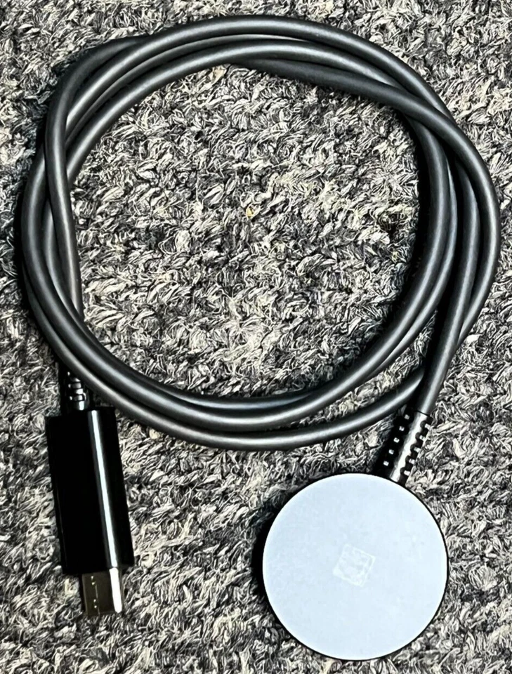 Original Samsung Galaxy Watch Fast Wireless Charger (USB-C) - Black (EP-OR900) - Image 2 of 4