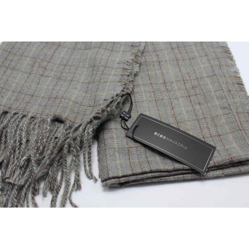 BCBGMAXAZRIA Super Soft Checkered Wrap Scarf 28" x 72" #SCF55 - Imagen 2 de 2