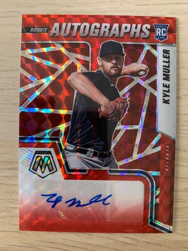 2022 Panini Mosaic Choice auto KYLE MULLER! Atlanta braves - 第 1/2 張圖片