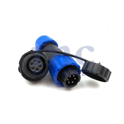 SD13 1-7 Pin IP67 Waterproof Aviation Connector Plug Socket,Electrical Connector - Picture 16 of 18