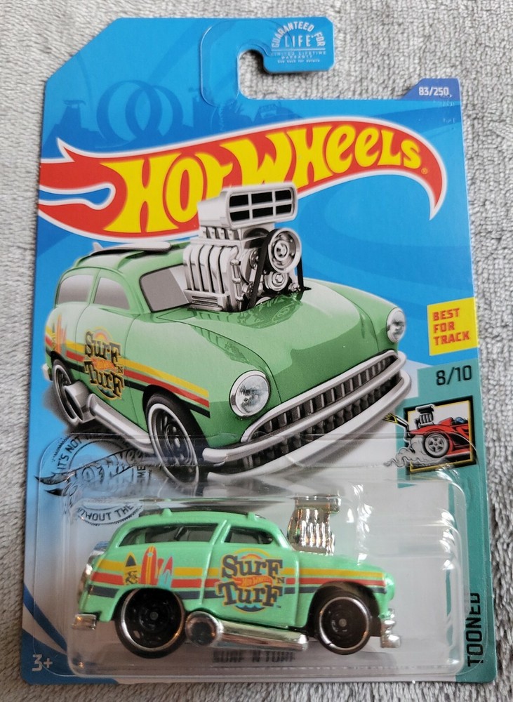 2020 Hot Wheels Surf N Turf (Green) TOONED 8/10
