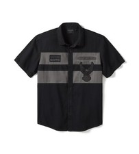 Harley-Davidson Iron Bond II Short Sleeve Shirt Gr. M - kurzarm Hemd Schwarz