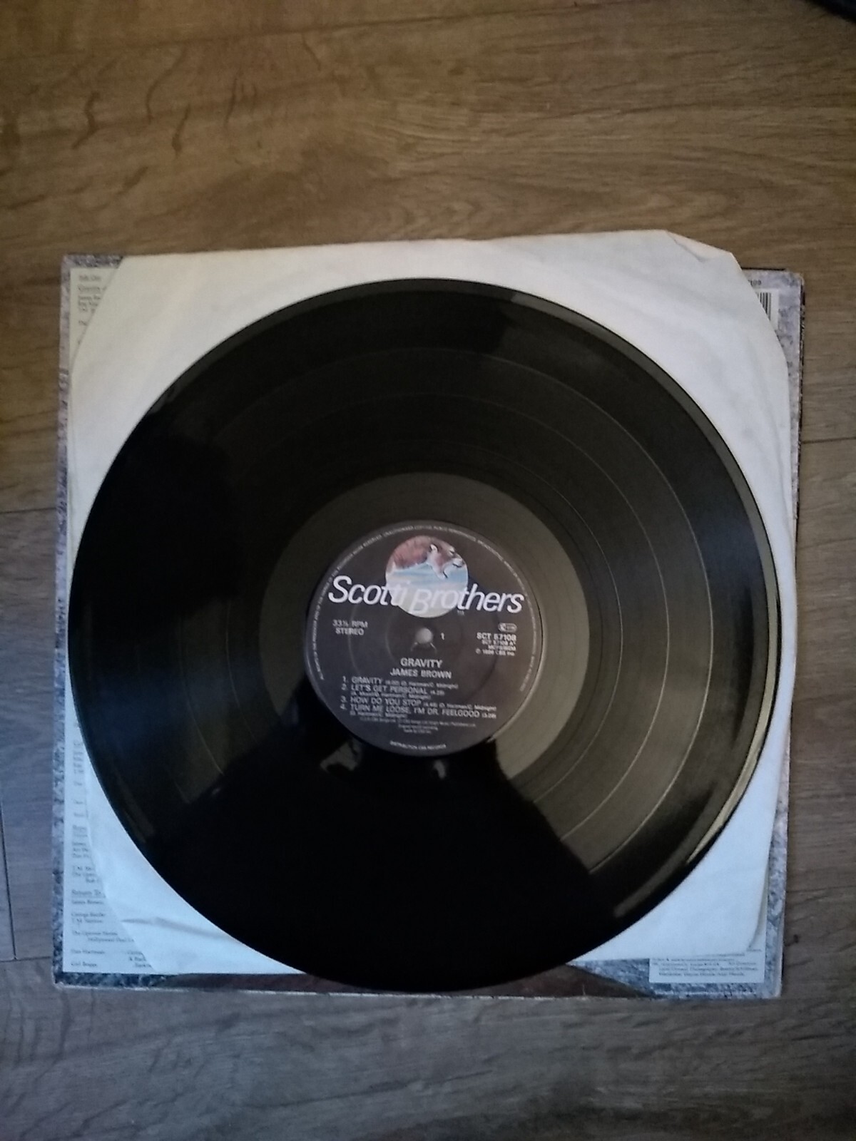 James Brown / Gravity Vinyl Album.