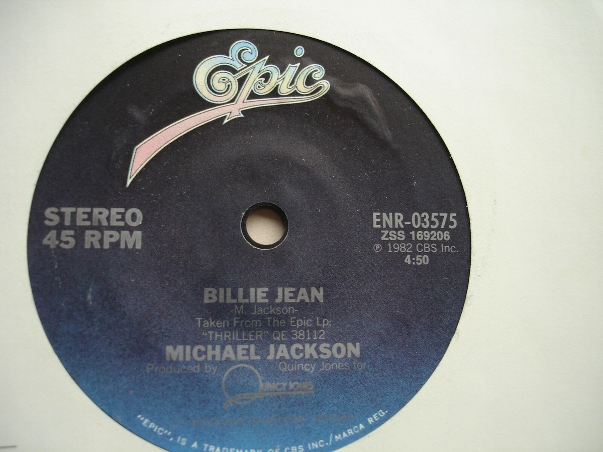 MICHAEL JACKSON ~ Thriller ~ LP w/Billie Jean 7 MICHAEL JACKSON ~ Thriller ~ LP w/Billie Jean 7