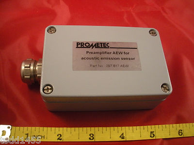 Prometec 097 817 AEW Preamplifier AEW for Acoustic Emission Sensor 097.817.AEW