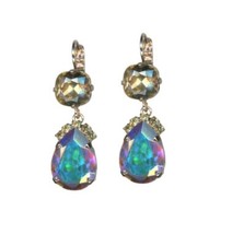 Earrings by Mariana Woman Exquisite Golden and AB Swarovski Crystals