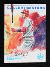 2022 Panini Diamond Kings Gallery of Stars Holo Blue 36/99 Nolan Arenado 0r3f