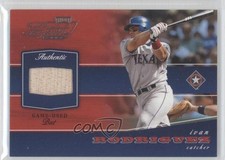 2002 Playoff Piece of the Game Materials Ivan Rodriguez #POG-30 HOF g6w