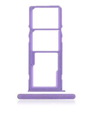 Replacement Dual Sim Tray Compatible With Samsung Galaxy A21 A215 / 2020 Purple