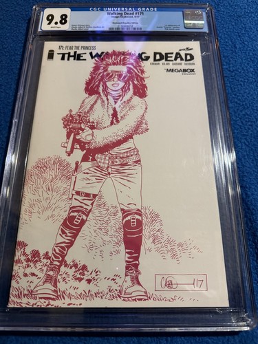 The Walking Dead #171 CGC 9.8 Pink Sketch Variant (Skybound Megabox Exclusive)