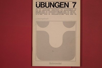 282116 Gisela Glantz ÜBUNGEN 7 Schroedel Schulbuchverlag Eine Aufgabensammlung