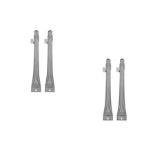 4 pcs Burner Tube Replacement: Heat Resistant Stainless Steel Gas Grill Burner
