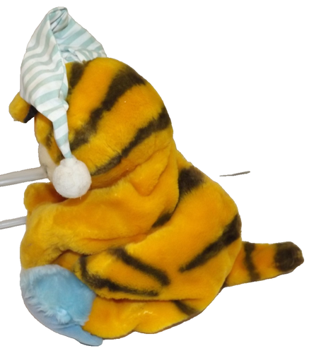Vintage Dakin Garfield Plush Pajama Bag Sleep Over Night Bag 80's 1981 - Picture 3 of 15