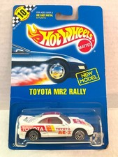 Hot Wheels TOYOTA MR2 RALLY - Blue Speed Points Card #122 - UH UltraHot Wheels