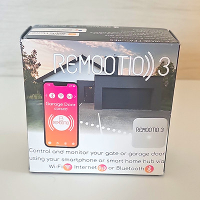 Remootio 3 Smart Garage Door/Gate Controller Wi-Fi Bluetooth Smartphone Control