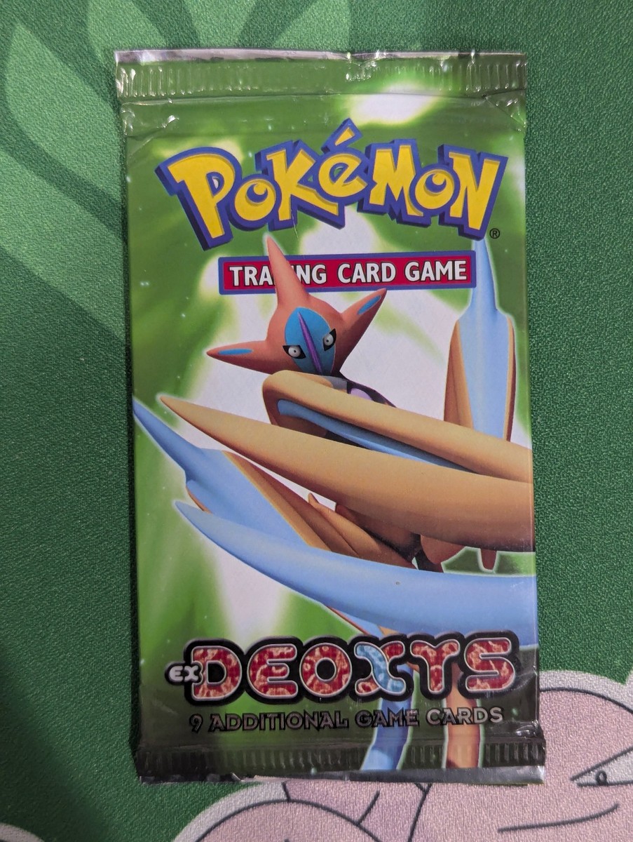 pokemon ex deoxys booster box for sale Pokemon TCG: EX Deoxys Blister Sealed (Defense Forme Deoxys) – TBC Games main image 0