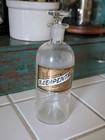 Antique glass apothecary medical bottle jar  *As Is* / Offered Individually — photo 3