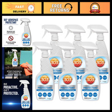 Vinyl, Plastic  Rubber Protectant - 303 Aerospace 16 oz - 6-Pack, UV Shield, Du