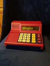 Learning Resources Calculator Cash Register NO MONEY - Blue/Red