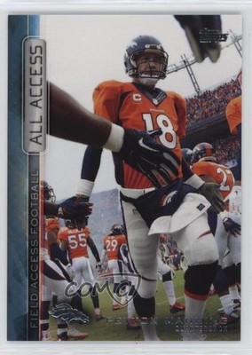 2015 Topps Field Access All Access Blue 83/99 Peyton Manning #AAA-PM HOF 18er