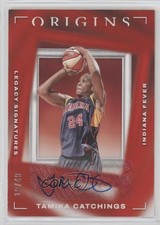 2023 Origins WNBA Legacy Signatures Red 19/49 Tamika Catchings Auto HOF 00zd