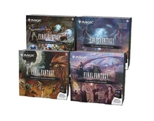 -Set of 4- Holiday Scene Box (1 of each) Final Fantasy FIN MTG